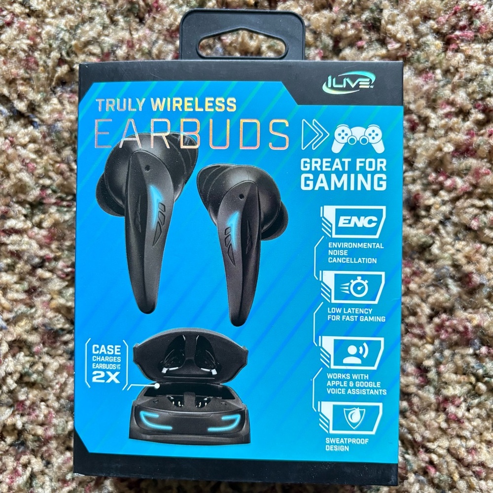 New ILive Truly Wireless Earbuds Great For Gaming Noise Canceling